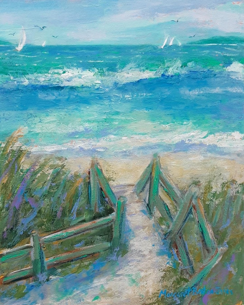 Margaret Benton-Jones - Boardwalk to Beach