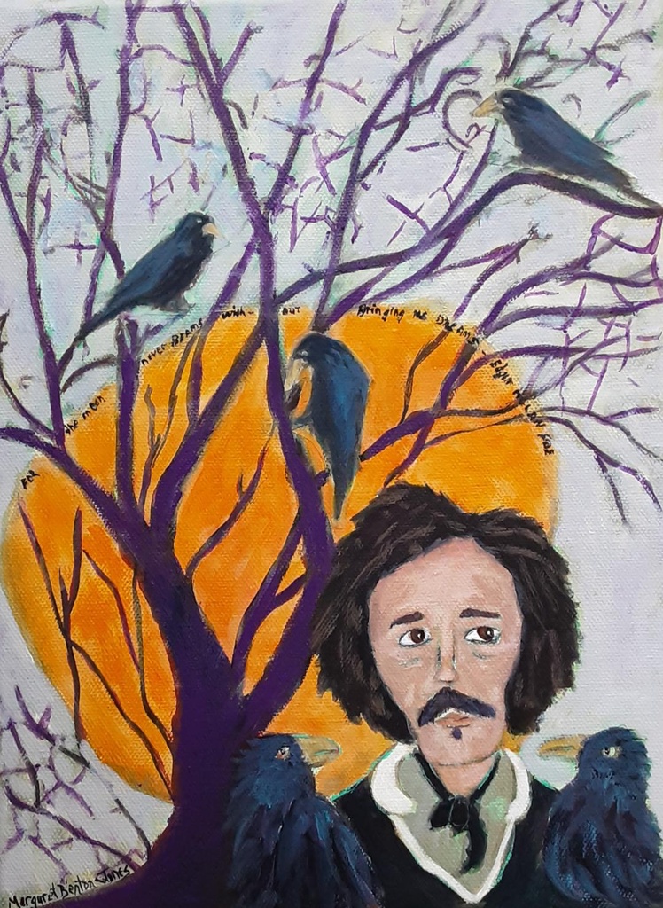 Margaret Benton-Jones -'Moon Beams and Dreams-Poe'