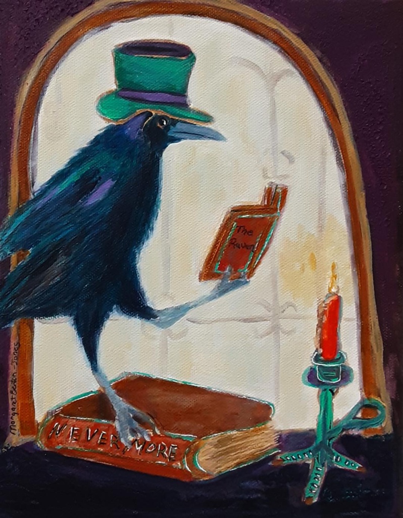 Margaret Benton-Jones -'Reading Poe'