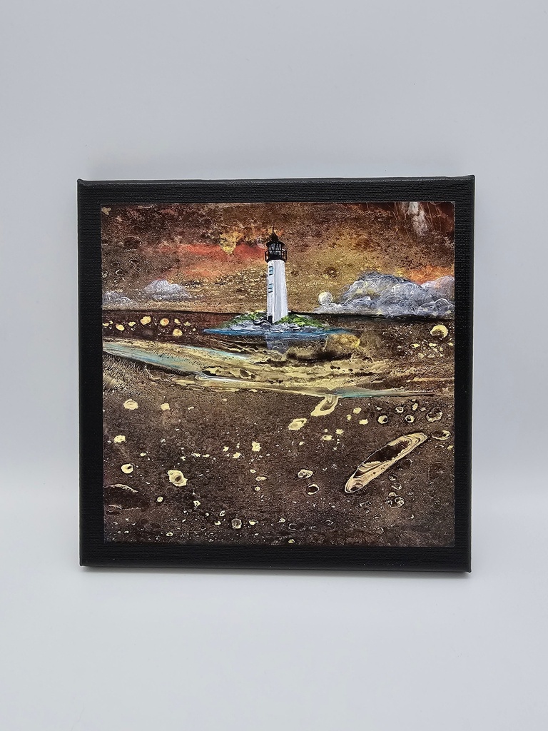 Virginia Coyle -"Moonrise on the Bay II"