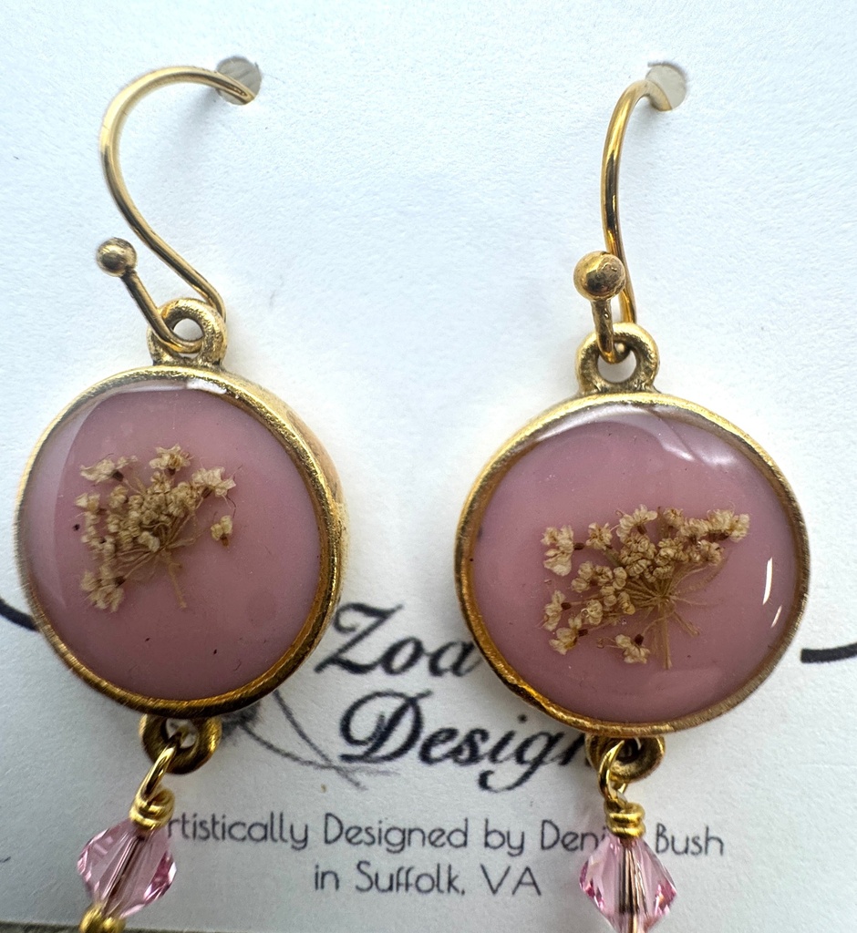 Denise Bush- Flower Earrings
