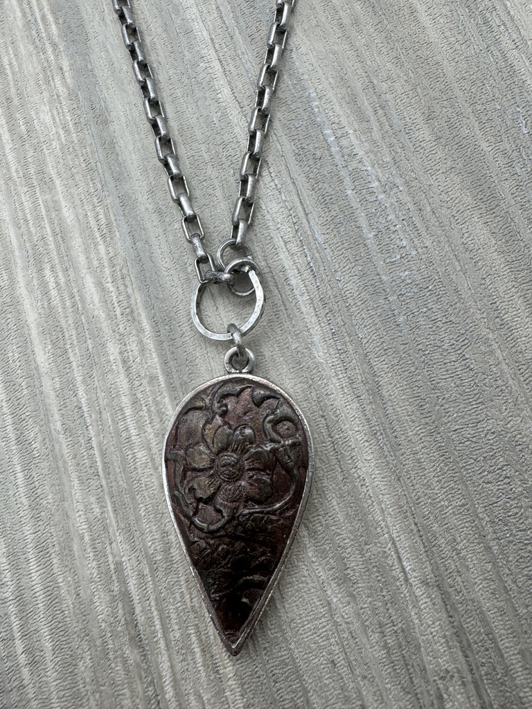 Denise Bush-Flower Clay Necklace