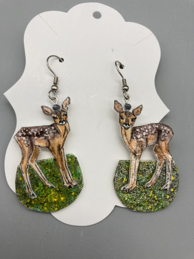 [JAS-141] Jennifer Schroeder- Fawn Earrings