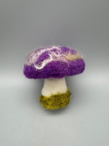 [JAS-015] Jennifer Schroeder- Needle Felted Mushroom