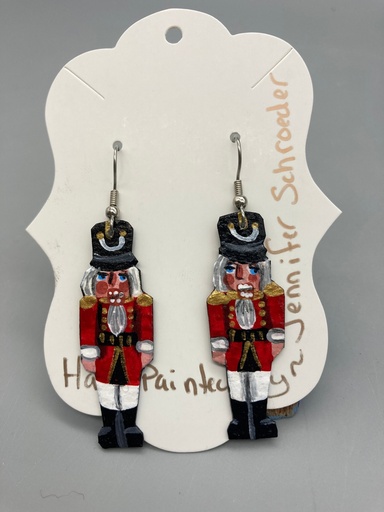 [JSER010] Jennifer Schroeder- Nutcracker Earrings