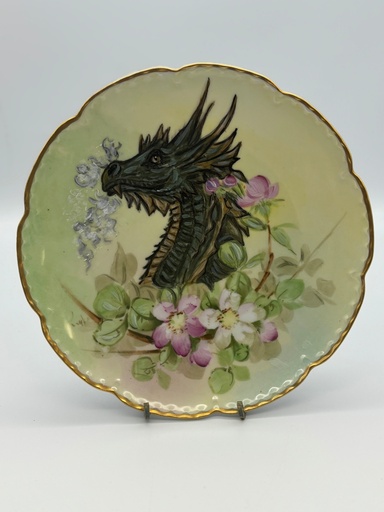 [JAS20] Jennifer Schroeder-Dragon Vintage Plate