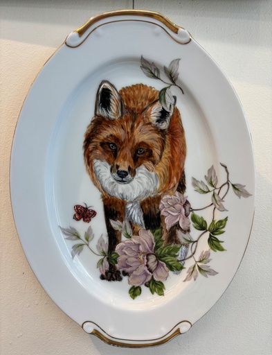 [JAS20] Jennifer Schroeder-Fox and Friend Vintage Plate