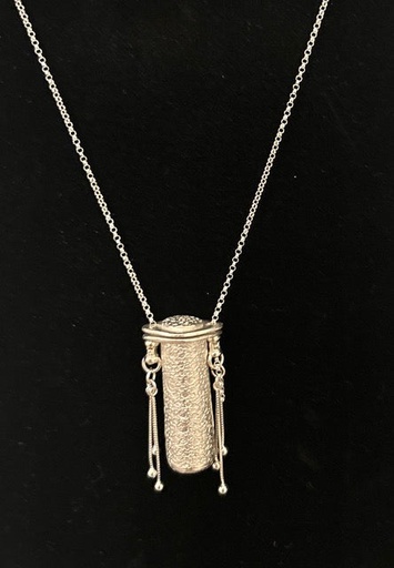 [AJ2024-JP04] Joyce Pully- Silver Vessel Pendant
