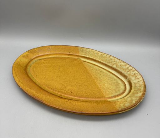 [KP027] Karen Podd - Oval Dish Orange
