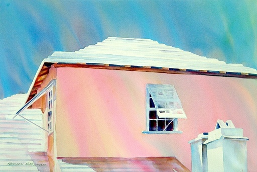 [KN-0018] Kathleen Noffsinger - Pastel Cottage Giclee
