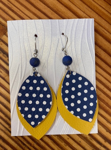 [LA063] Lesley Atkinson - Polka dot Earrings