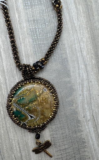 [CLB-202] Catherine Bond-Dragonfly Necklace