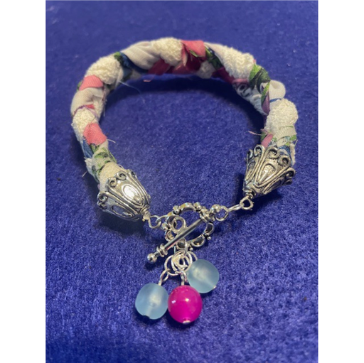 [VV-PW06] Pat Whitlow - Vintage Fabric Bracelet