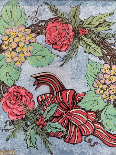 [DTW-PS05] Peggy Shifflett-Holly and Hydrangeas