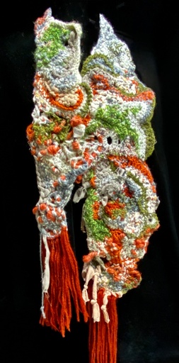 [SCA061] Sally Cooney Anderson-Fall Colors Scarf