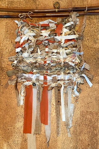 [FANFIB-SCA02] Sally Cooney Anderson-No-Loom Woven Hanging