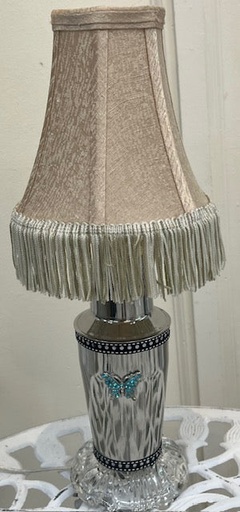 [TD08] Timothy Dooley-Mini Butterfly Cocktail Shaker Lamp