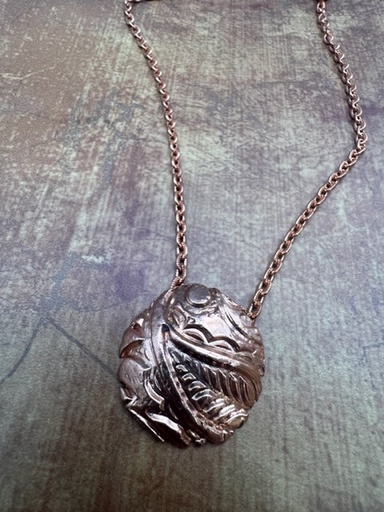 [CQJ01] Cynthia Quesenberry- Copper Pendant