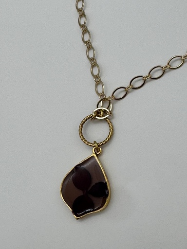 [DB073] Denise Bush-Hydrangea Necklace