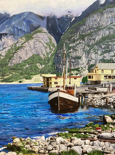 [DR072] Dennis Rundlett- Norwegian Fishing Boat