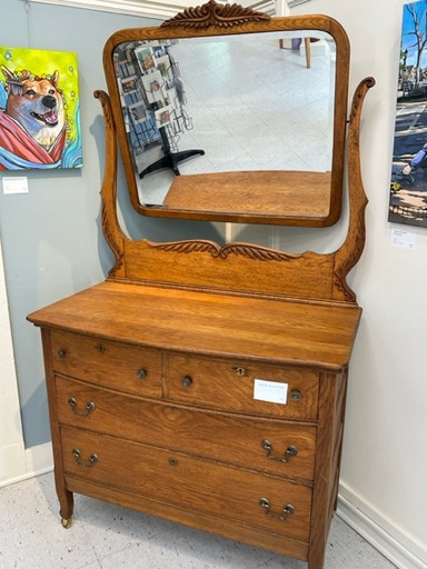 [GF02] Gail Falk- Antique Dresser